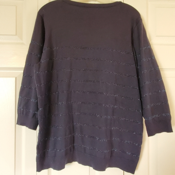 ModCloth Navy Sweater - Picture 3 of 3